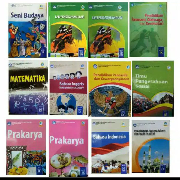 Detail Buku Kurikulum 2013 Revisi 2018 Smp Kelas 9 Nomer 19