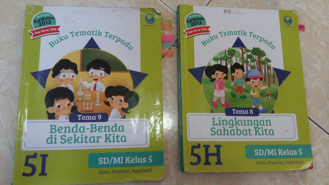 Detail Buku Kurikulum 2013 Sd Revisi 2016 Nomer 21