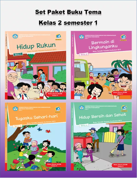 Detail Buku Kurtilas Kelas 2 Tema 1 Nomer 14