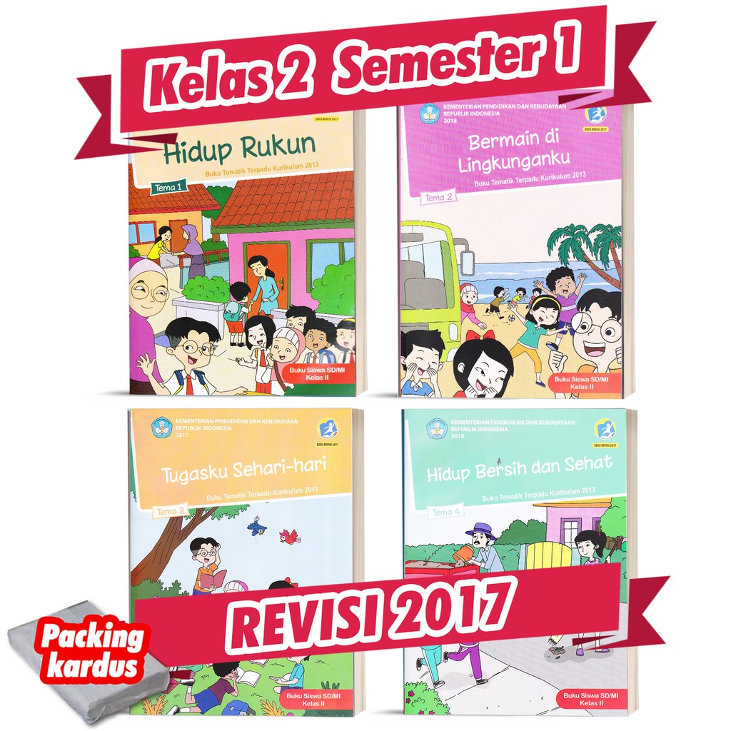 Detail Buku Kurtilas Kelas 2 Tema 1 Nomer 18