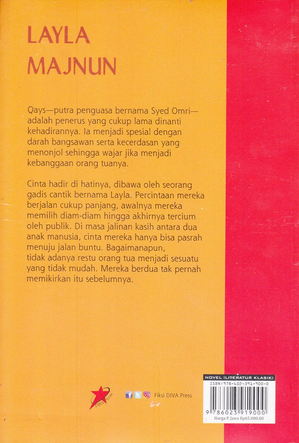 Detail Buku Laila Majnun Nomer 8