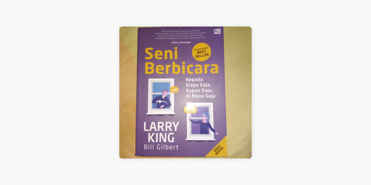 Detail Buku Larry King Seni Berbicara Nomer 23