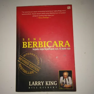 Detail Buku Larry King Seni Berbicara Nomer 29