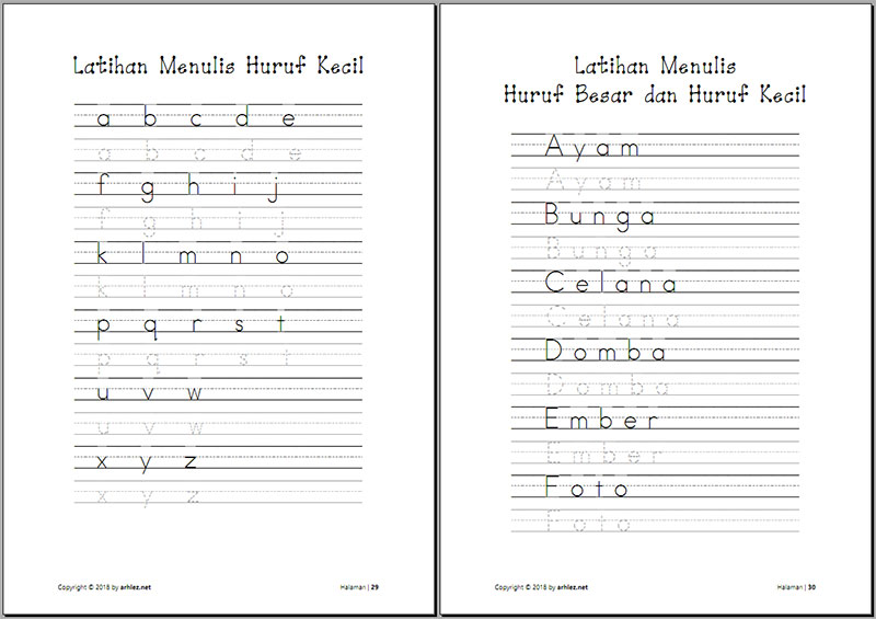 Detail Buku Latihan Menulis Nomer 12