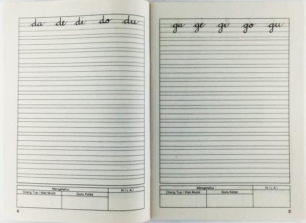 Detail Buku Latihan Menulis Nomer 18