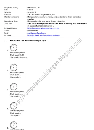 Detail Buku Latihan Soal Kelas 2 Sd Nomer 53