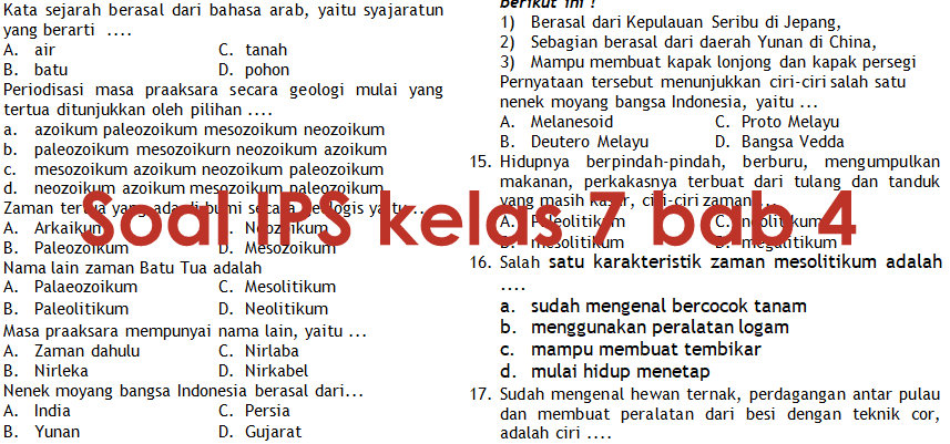 Detail Buku Latihan Soal Smp Kelas 7 Kurikulum 2013 Nomer 40