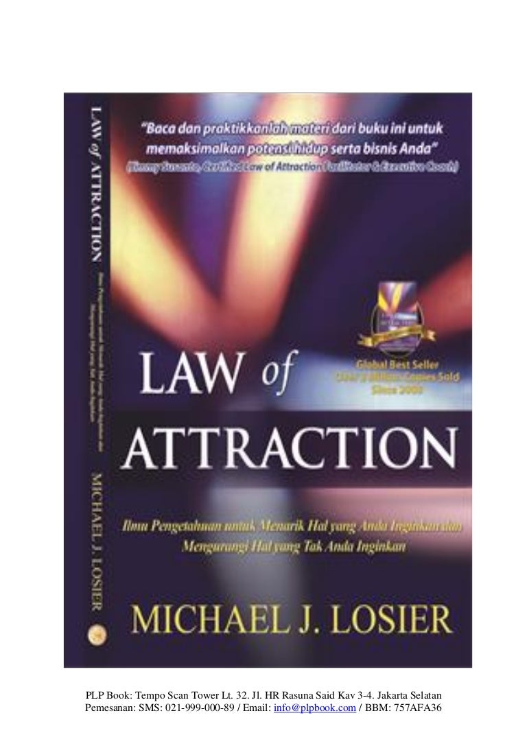 Detail Buku Law Of Attraction Nomer 5