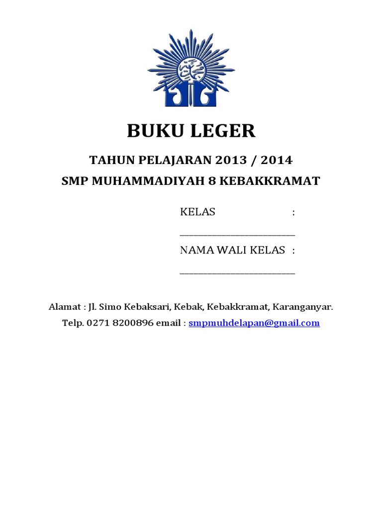 Detail Buku Leger Adalah Nomer 41