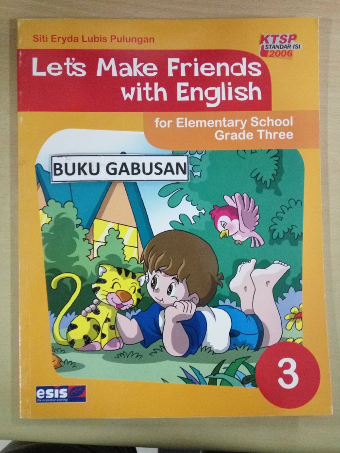 Detail Buku Lets Make Friends With English Kelas 5 Nomer 3