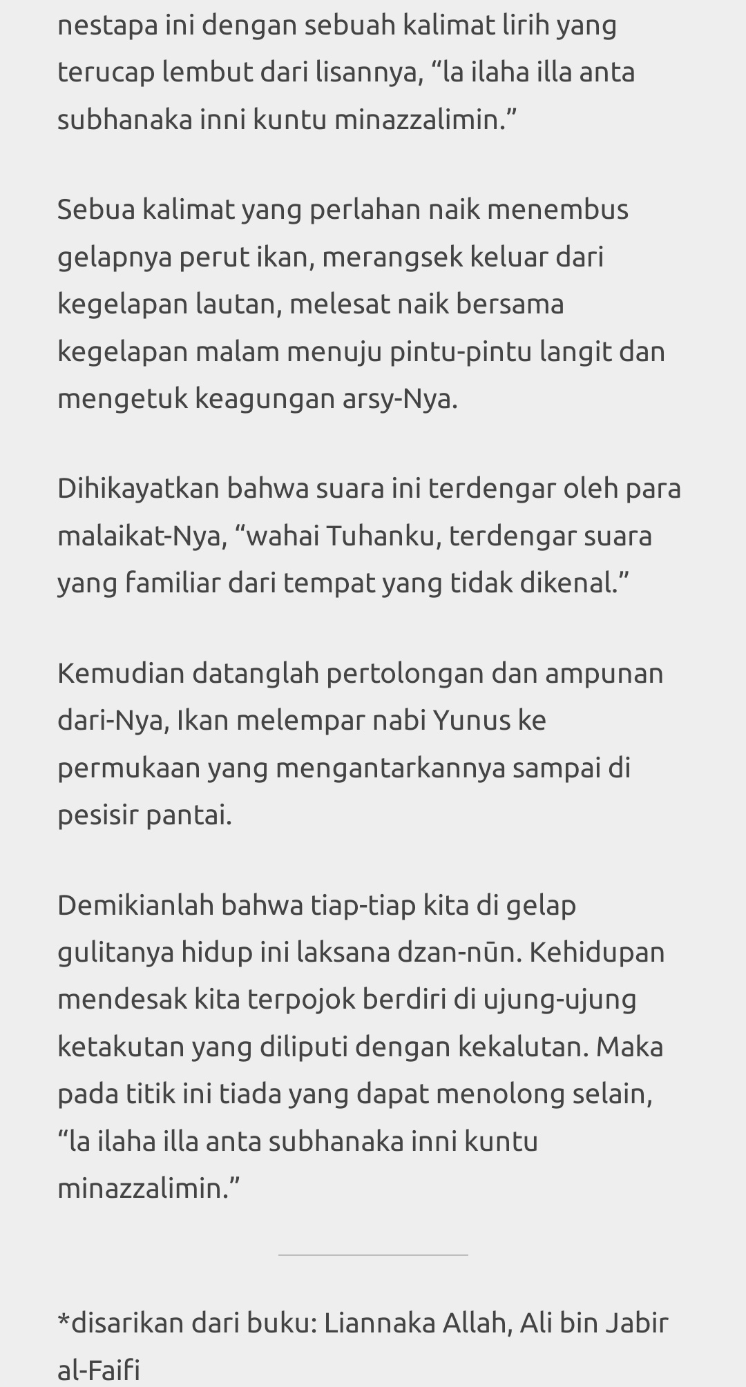 Detail Buku Liannaka Allah Nomer 46