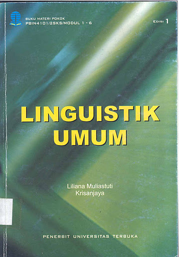 Detail Buku Linguistik Umum Nomer 12