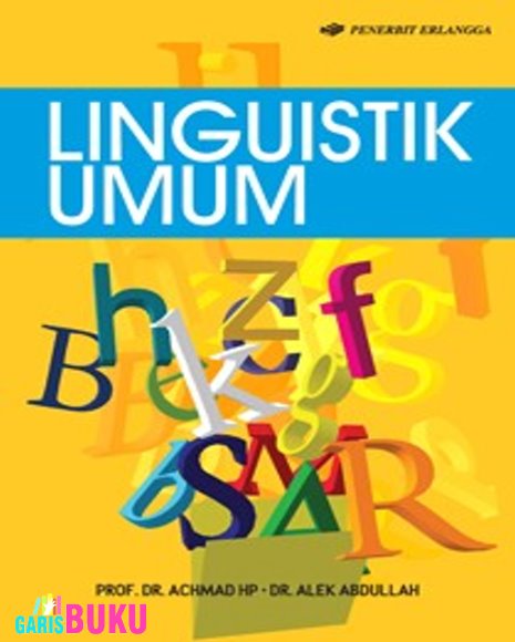 Buku Linguistik Umum Penerbit Erlangga - KibrisPDR