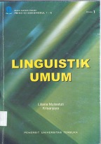 Detail Buku Linguistik Umum Penerbit Erlangga Nomer 10