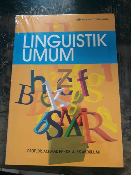 Detail Buku Linguistik Umum Penerbit Erlangga Nomer 12