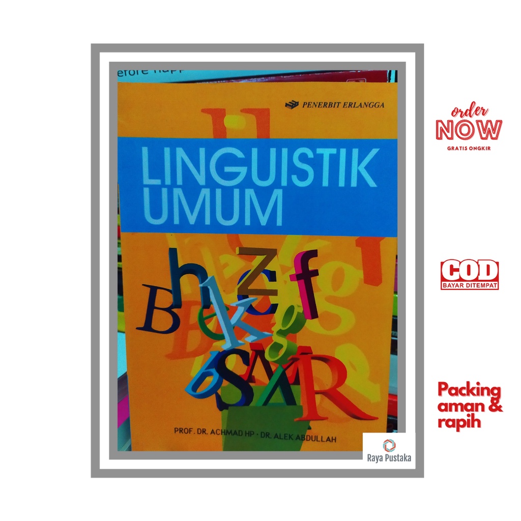 Detail Buku Linguistik Umum Penerbit Erlangga Nomer 5