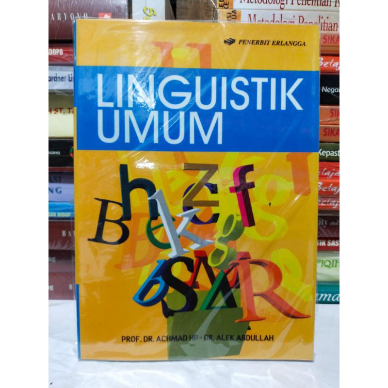 Detail Buku Linguistik Umum Penerbit Erlangga Nomer 9