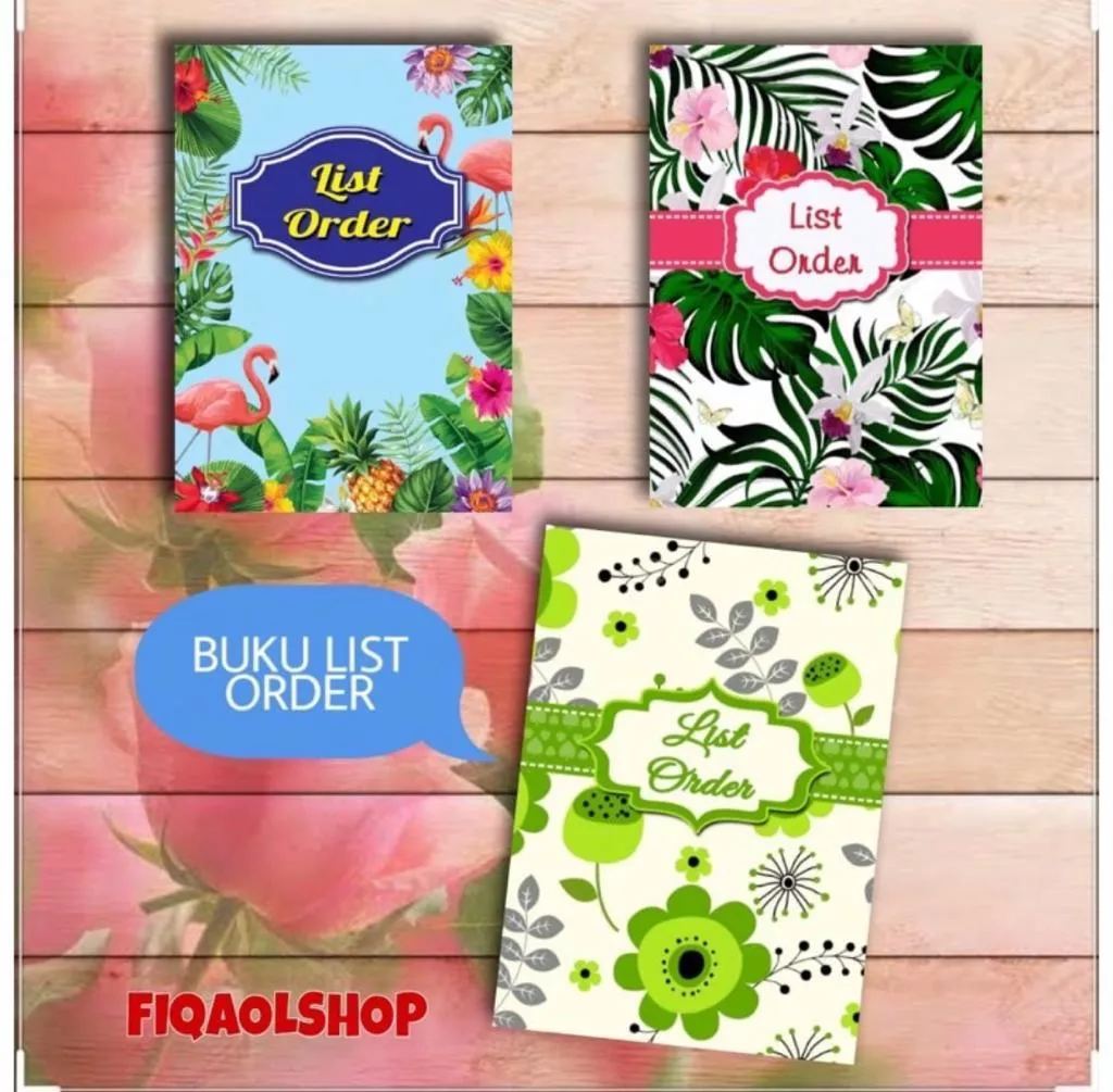 Detail Buku List Order Olshop Nomer 47