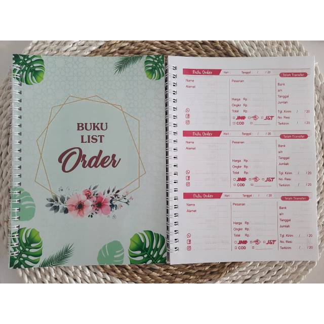 Detail Buku List Order Olshop Nomer 51