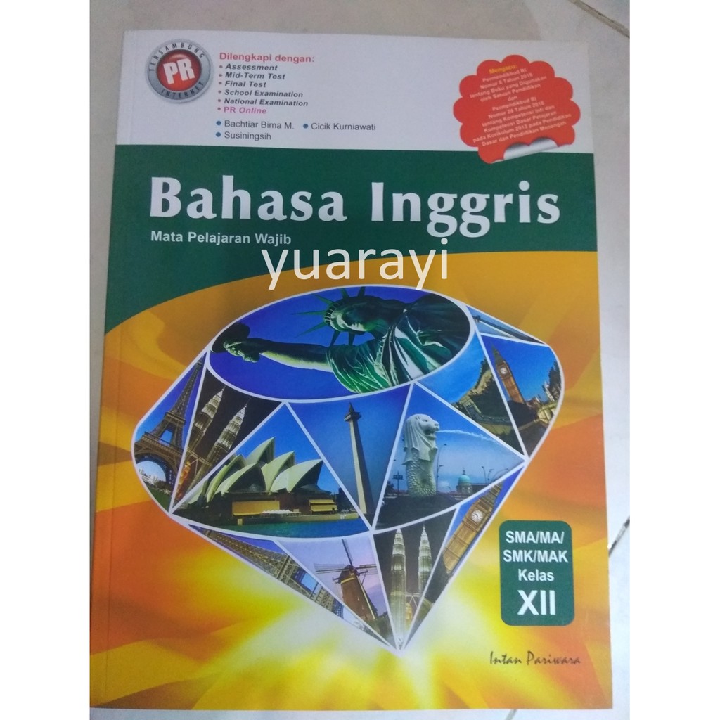 Detail Buku Lks Bahasa Inggris Kelas 12 Intan Pariwara Nomer 5