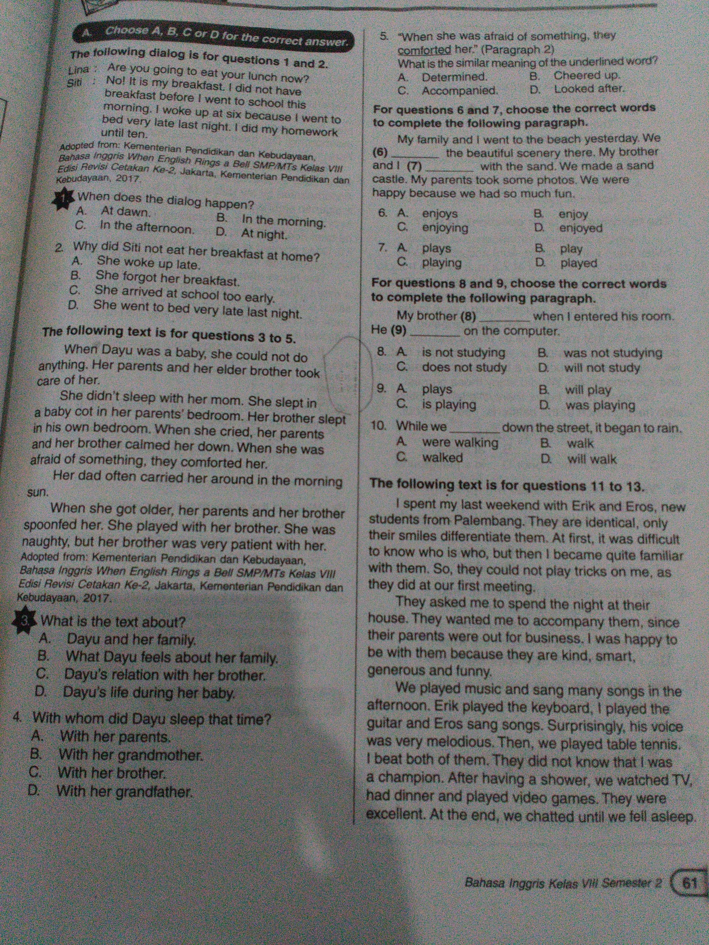 Detail Buku Lks Bahasa Inggris Kelas 12 Intan Pariwara Nomer 49
