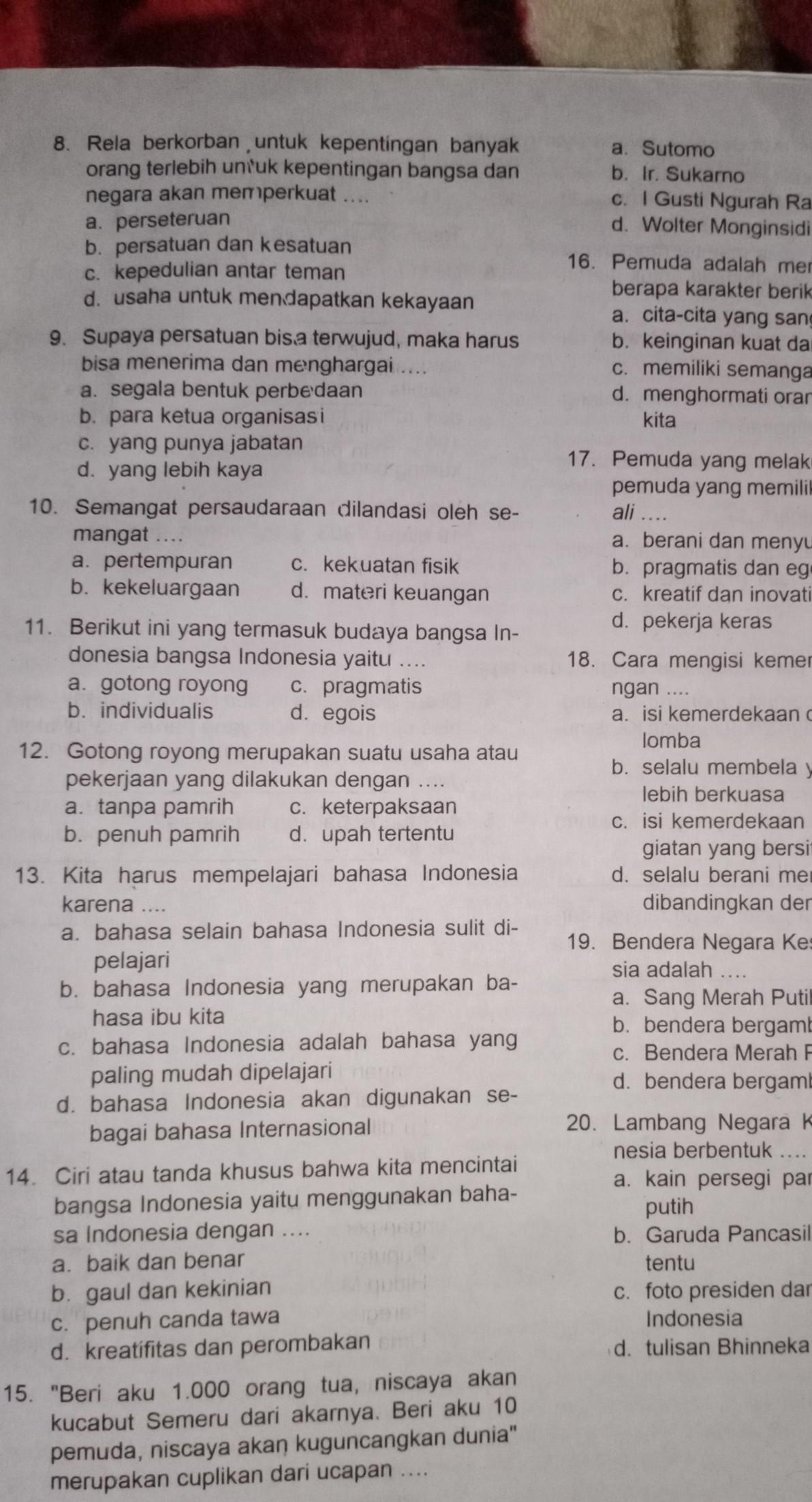 Detail Buku Lks Ppkn Nomer 16