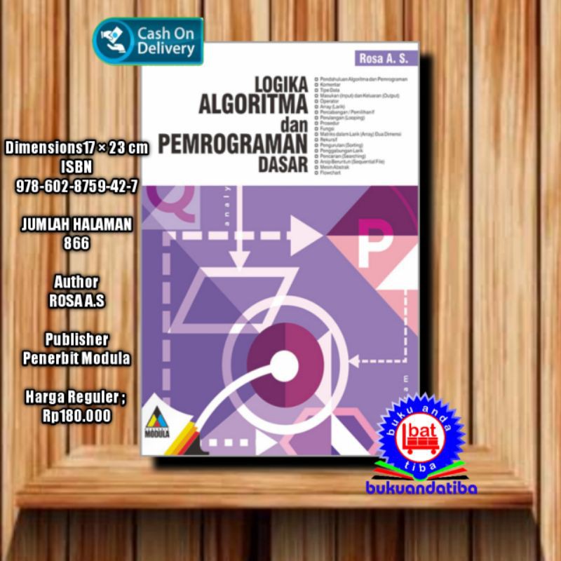 Detail Buku Logika Algoritma Nomer 12