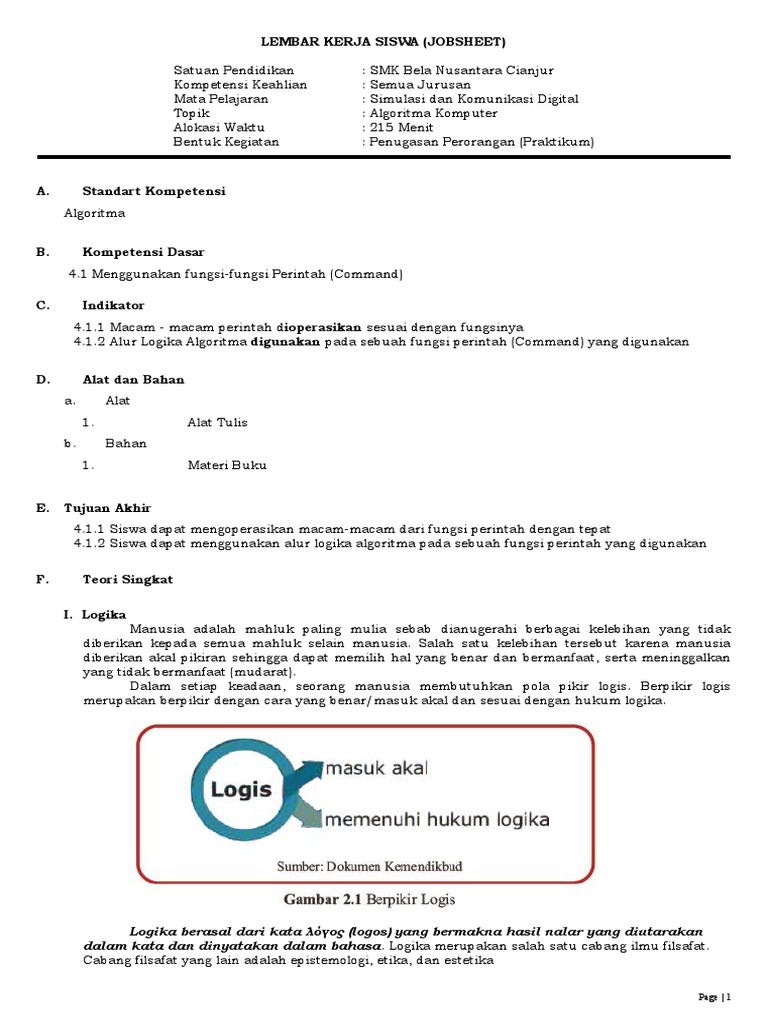 Detail Buku Logika Algoritma Nomer 33