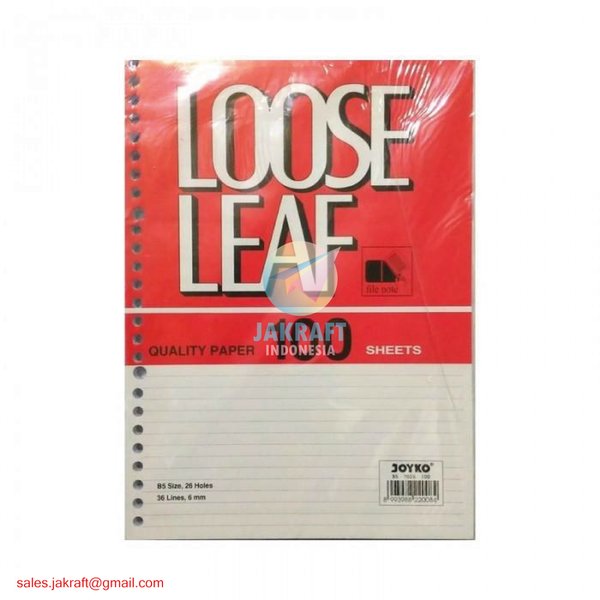 Buku Loose Leaf - KibrisPDR