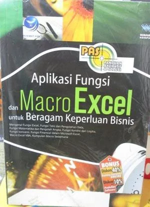 Detail Buku Macro Excel Nomer 20
