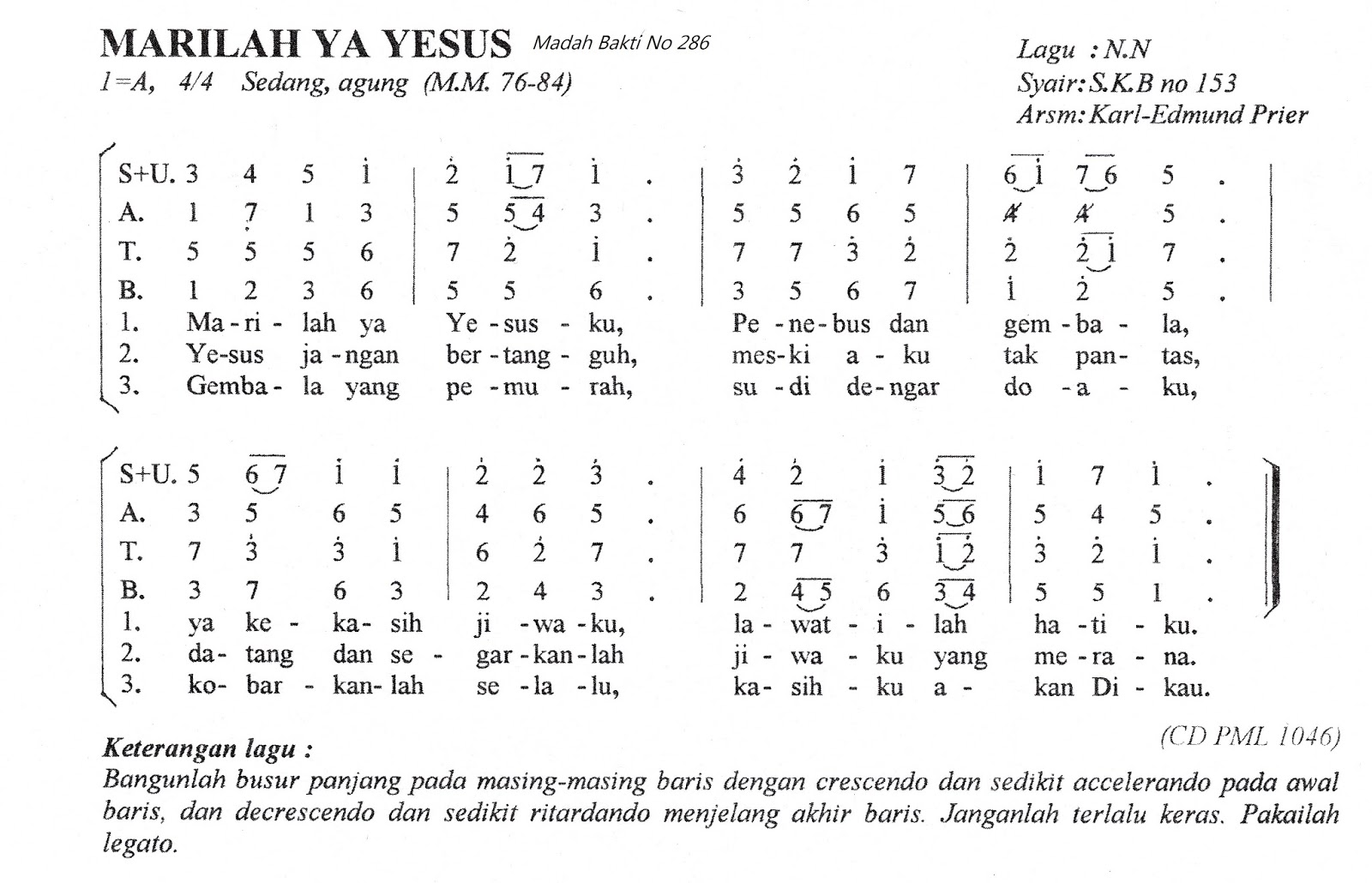 Detail Buku Madah Bakti Nomer 43