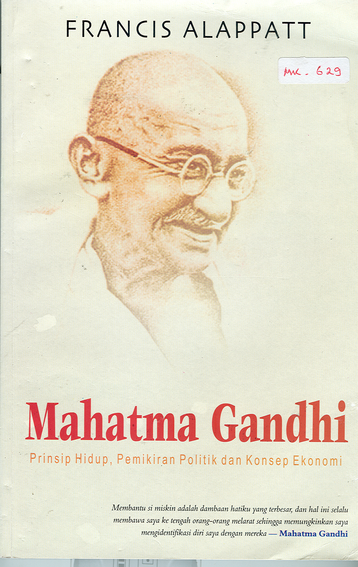 Detail Buku Mahatma Gandhi Nomer 20