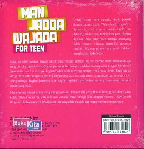 Detail Buku Man Jadda Wajada Nomer 29