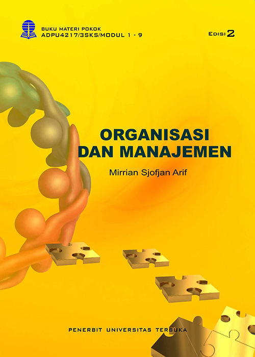 Detail Buku Manajemen Organisasi Nomer 10