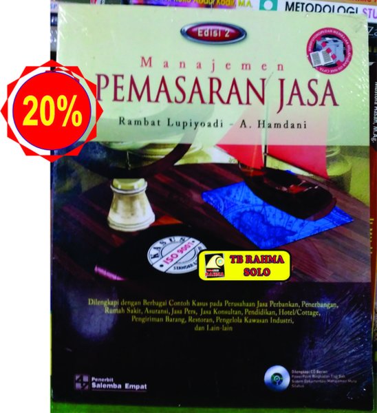 Detail Buku Manajemen Pemasaran Jasa Rambat Lupiyoadi Nomer 20