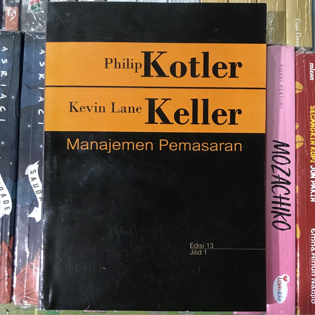 Detail Buku Manajemen Pemasaran Philip Kotler Jilid 1 Nomer 4