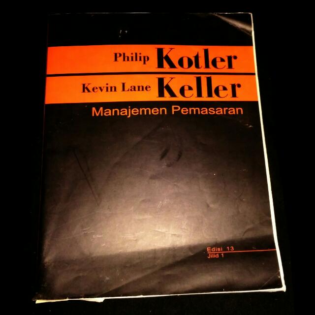 Detail Buku Manajemen Pemasaran Philip Kotler Jilid 1 Nomer 36