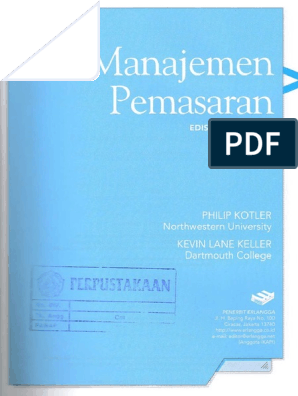 Detail Buku Manajemen Pemasaran Philip Kotler Jilid 2 Nomer 22