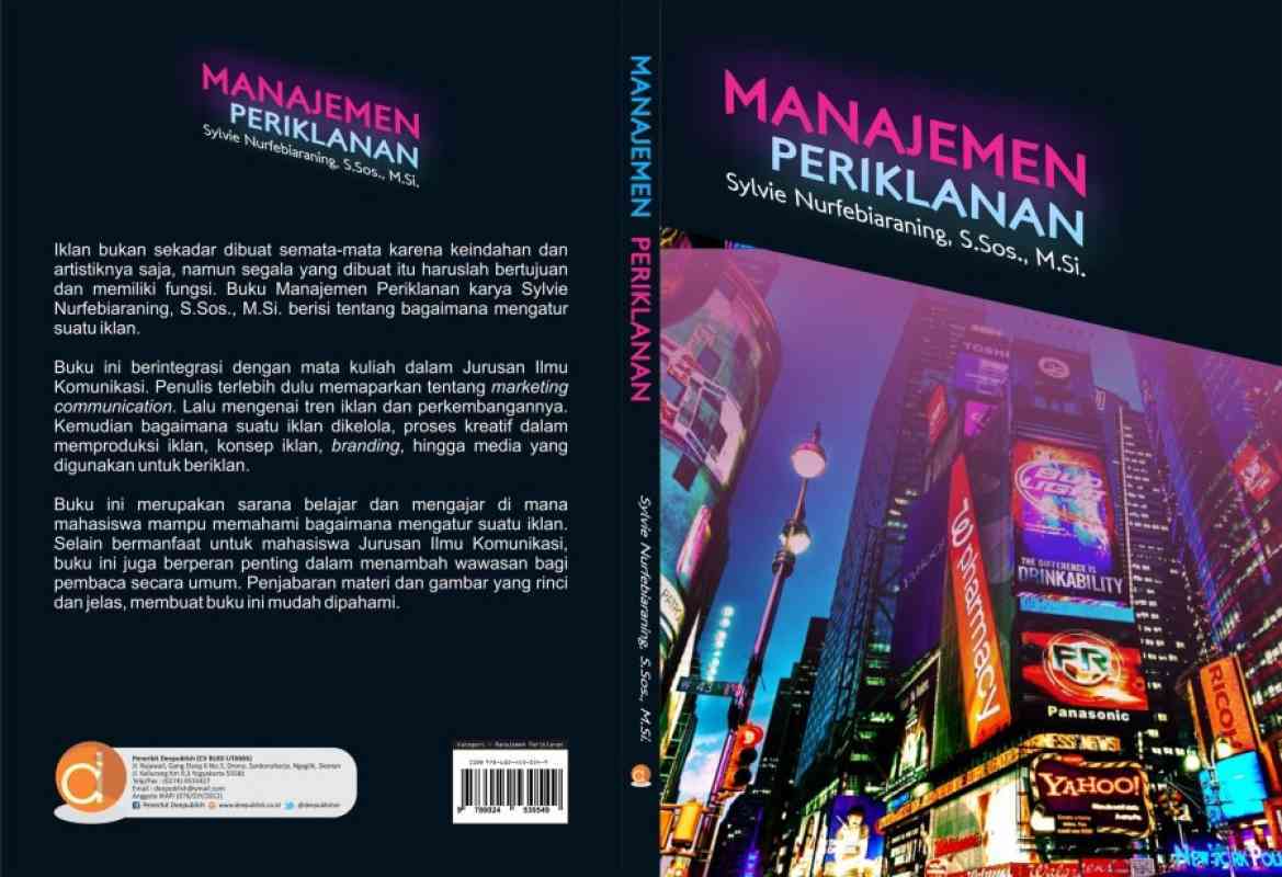 Detail Buku Manajemen Periklanan Nomer 8