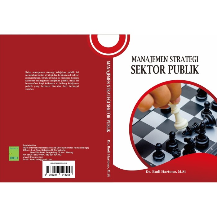 Detail Buku Manajemen Strategi Sektor Publik Nomer 3