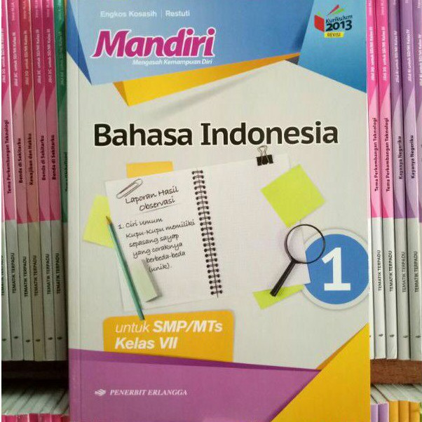 Detail Buku Mandiri Bahasa Indonesia Kelas 7 Nomer 8