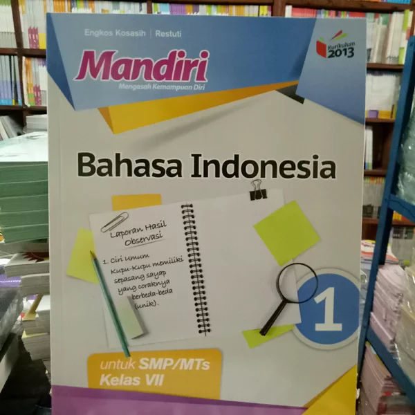 Detail Buku Mandiri Bahasa Indonesia Kelas 7 Nomer 11