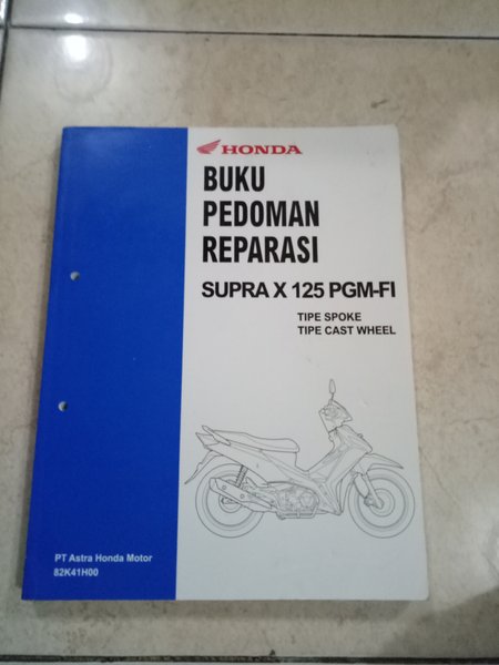 Detail Buku Manual Honda Supra X 125 Nomer 9