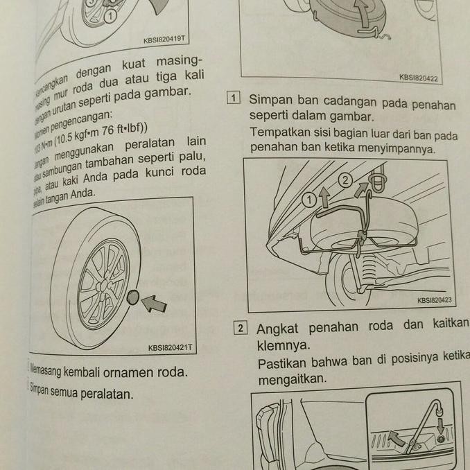 Detail Buku Manual Mobil Nomer 18