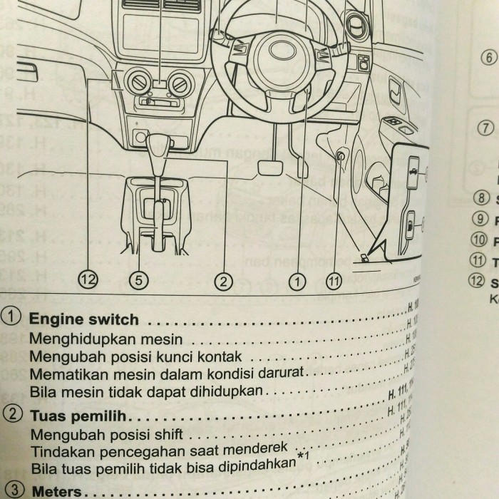 Detail Buku Manual Mobil Nomer 10