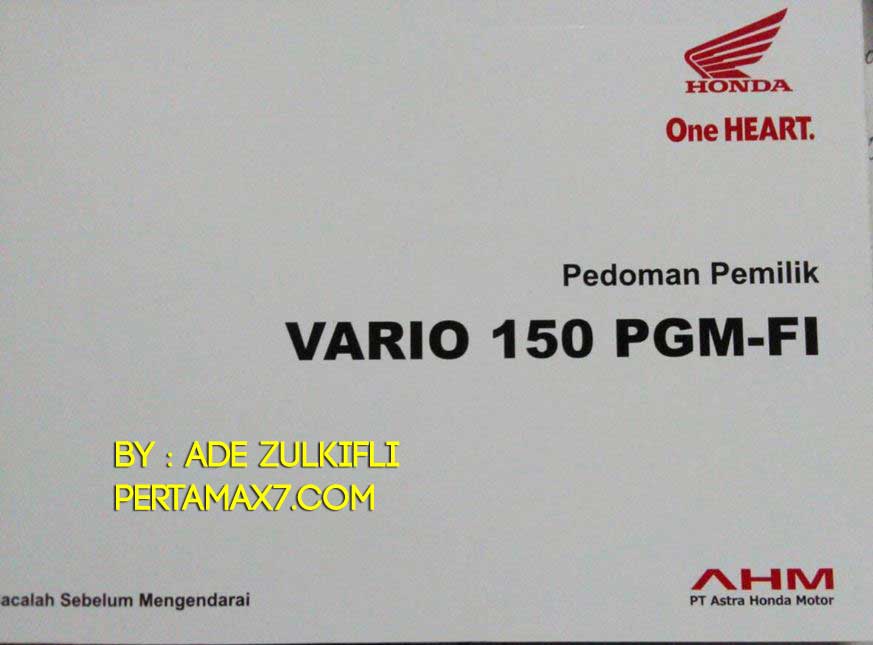 Detail Buku Manual Vario 150 Nomer 29