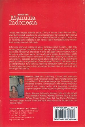 Detail Buku Manusia Indonesia Mochtar Lubis Nomer 18