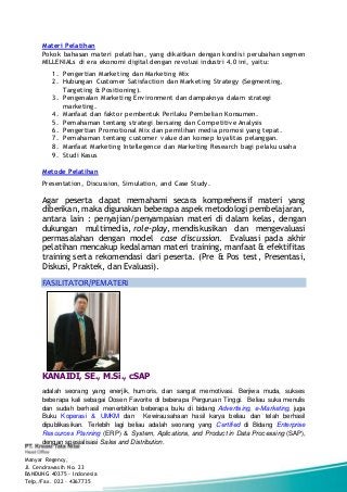 Detail Buku Marketing 40 Nomer 41