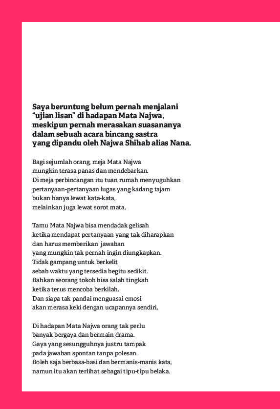 Detail Buku Mata Najwa Nomer 42