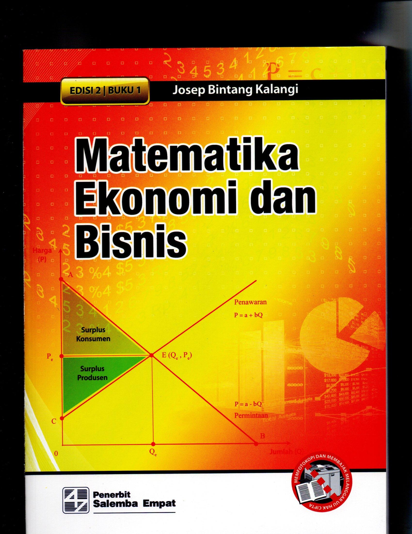 Detail Buku Matematika Ekonomi Dan Bisnis Nomer 47